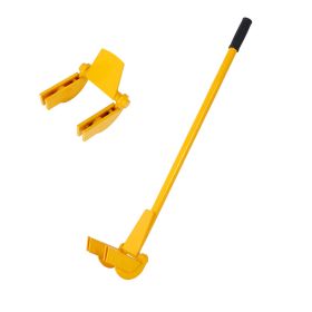 Deck Wrecker Pallet Tool with Non-Slip Grip for Tray or Garden Repair (Color: As pic show, type: Style B)